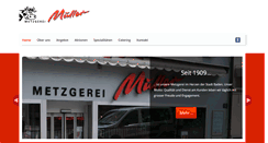 Desktop Screenshot of mueller-metzg.ch